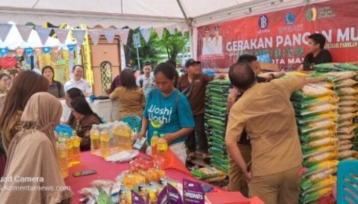 Jelang Idul Fitri Pemerintah Provinsi Sulut Gelar Gerakan Pangan Murah (GPM)