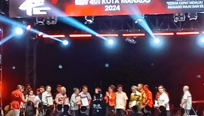 Walikota Andrey Angouw Serukan Sinergitas Pada HUT ke-401 Kota Manado