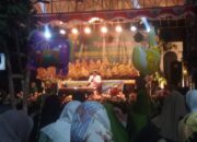 Desa Wates Gelar acara Pagelaran Seni Wayang Kulit, Pengajian Umum, Istighosah dan Santunan Anak Yatim