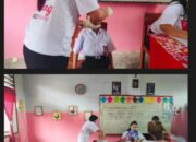 Rangka PIN Polio, Puskesmas Tuminting Bersama Dinas Kesehatan Kota Manado Lakukan Kunjungan di Beberapa Sekolah Dasar dan Berikan Imunisasi Polio