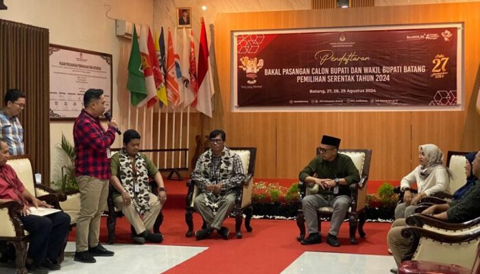 KPU Batang Gelar Simulasi Pendaftaran Bakal Paslon Bupati dan Wakil Bupati