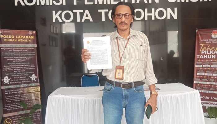 LSM INAKOR Layangkan Surat Somasi pada KPU Kota Tomohon