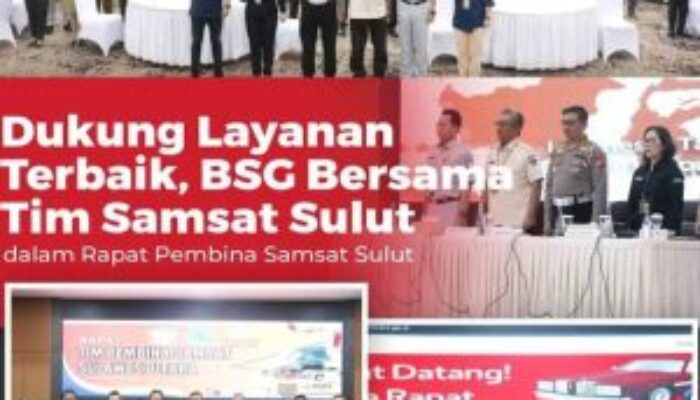 Sinergitas Samsat Sulut dan BSG Bakal Tingkatkan Penerimaan pajak Daerah
