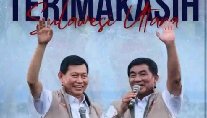 YSK-VICTORY SAH Ditetapkan sebagai Gubernur dan Wakil Gubernur Sulawesi Utara Periode 2024-2029