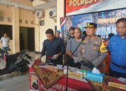 Polres Pekalongan Kota Ungkap Kasus Pencurian dan Penipuan, Modus Kenalan Lewat Medsos