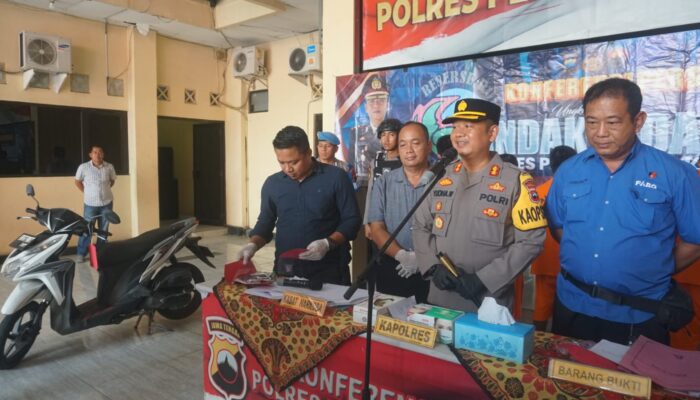 Polres Pekalongan Kota Ungkap Kasus Pencurian dan Penipuan, Modus Kenalan Lewat Medsos