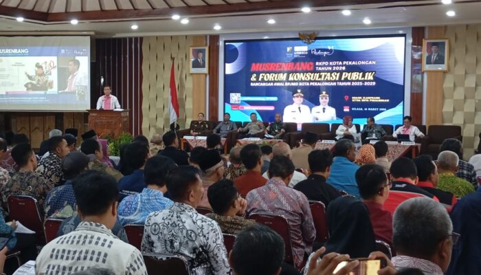 Pemkot Pekalongan Siapkan Strategi Matangkan Pembangunan Daerah