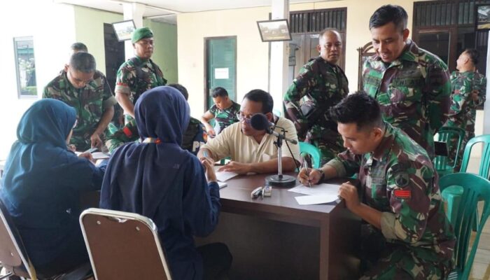CKG Kodim 0710/Pekalongan, Langkah Preventif Jaga Kesiapan Fisik Prajurit