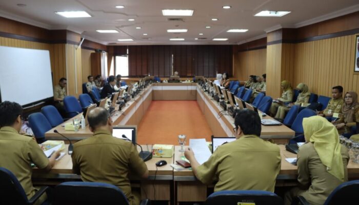 RAPAT KERJA: Disorot, Harga Sewa Ruang/ Lahan milik OPD 