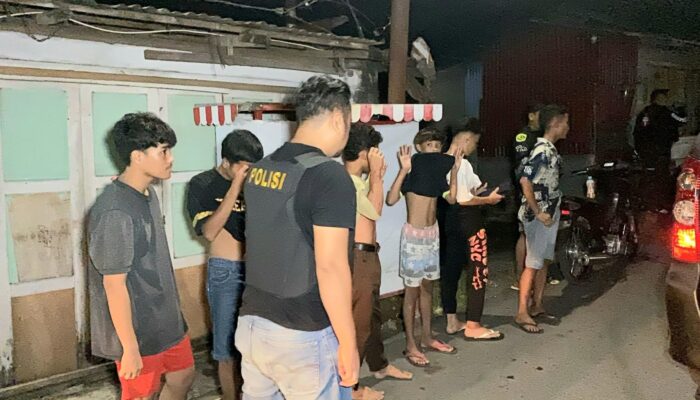 Polres Bitung Gelar Patroli Cipta Kondisi Malam Minggu untuk Antisipasi Gangguan Keamanan