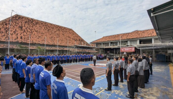 Ratusan WBP Rutan Pekalongan Khidmat Ikuti Upacara Hari Lahir Pancasila ke-80