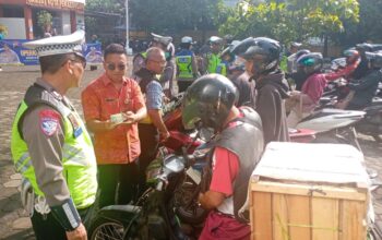 Gandeng Dispenda dan Jasa Raharja, Satlantas Polres Pekalongan Kota Tingkatkan Kesadaran Berlalu Lintas